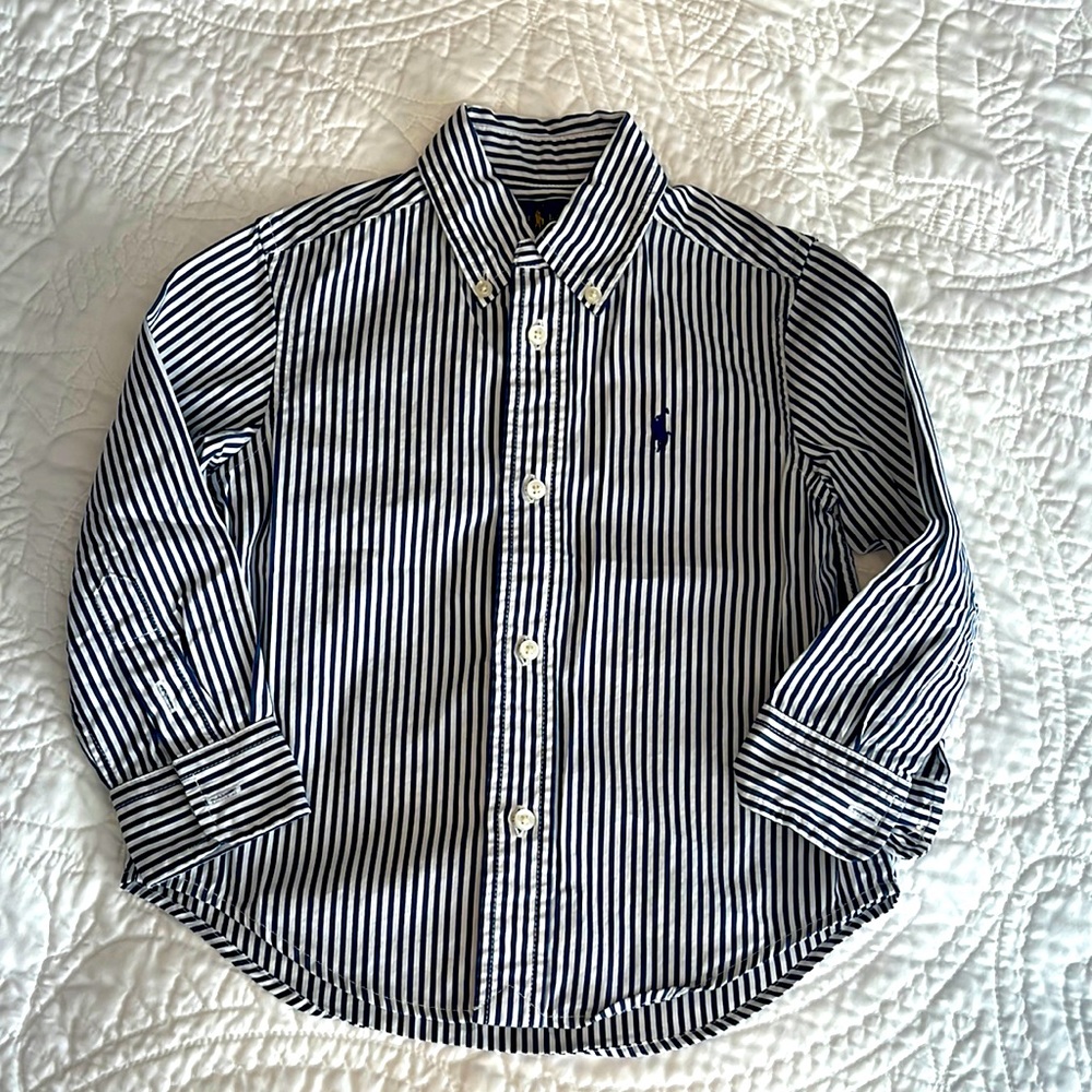 Button-down Polo Boys Shirt